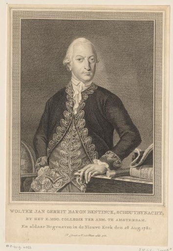 Portrait of Wolter Jan Gerrit Bentinck