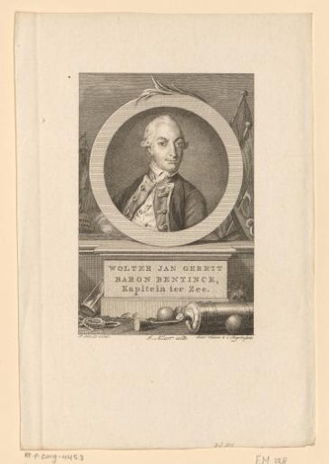 Portrait of Wolter Jan Gerrit Bentinck