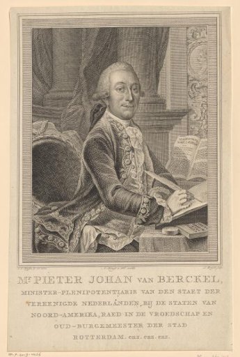 Portrait of Pieter Johan van Berckel