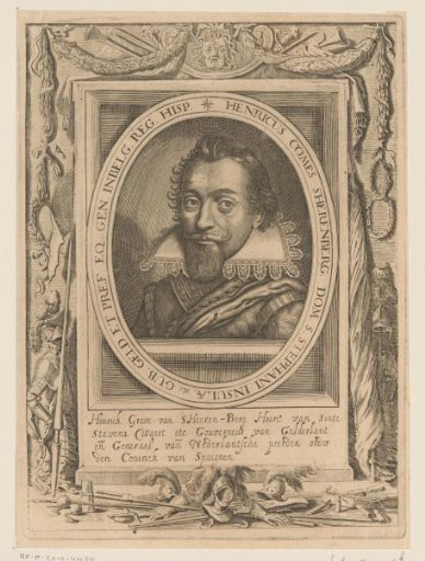 Portrait of Hendrik, Count of den Bergh