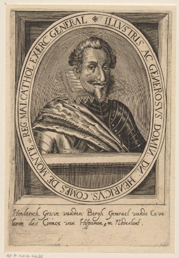 Portrait of Hendrik, Count of den Bergh