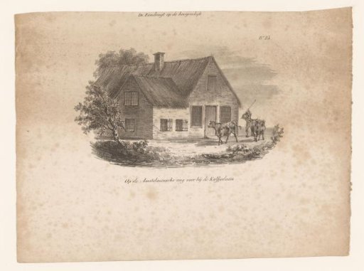 View of a farm on the Amstelveenseweg