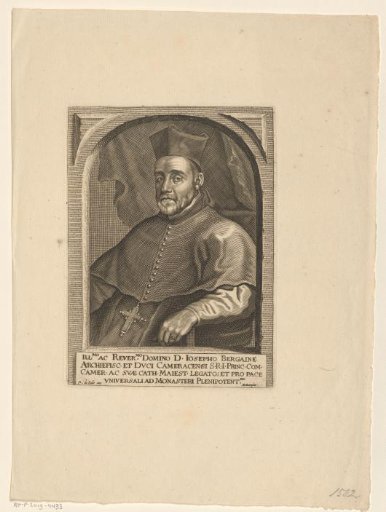 Portrait of Joseph de Bergaigne