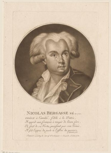 Portrait of Nicolas Bergasse