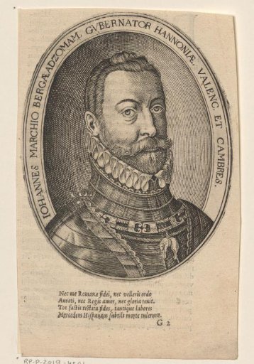 Portrait of Jan van Glimes, Marquis of Bergen-op-Zoom