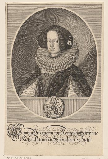Portrait of Sophia Beringer von Königshoff