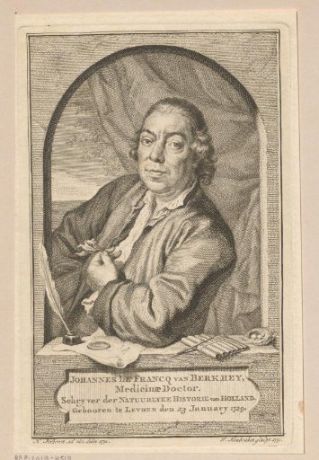 Portrait of Johannes le Francq van Berkhey