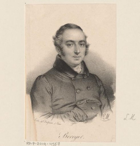 Portrait of Pierre-Antoine Berryer