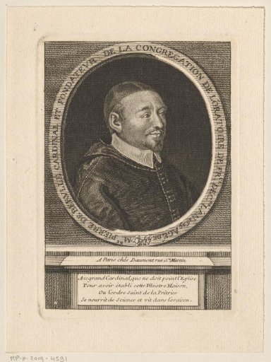 Portrait of Pierre de Bérulle