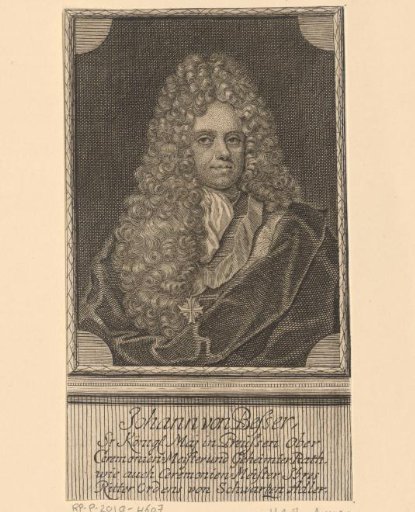 Portrait of Johann von Besser