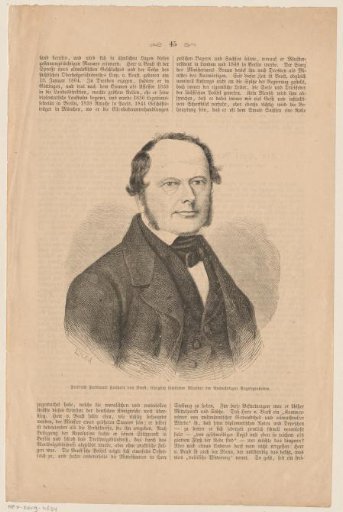 Portrait of Friedrich Ferdinand von Beust