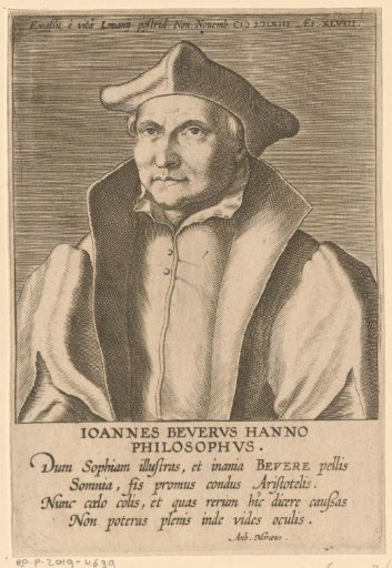 Portrait of Johannes Beverus