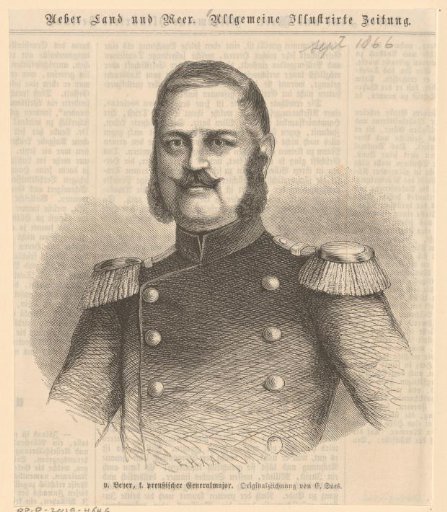 Portrait of Gustav Friedrich von Beyer