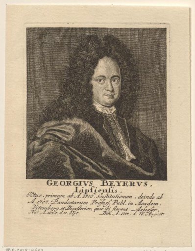 Portrait of Georg Beyer