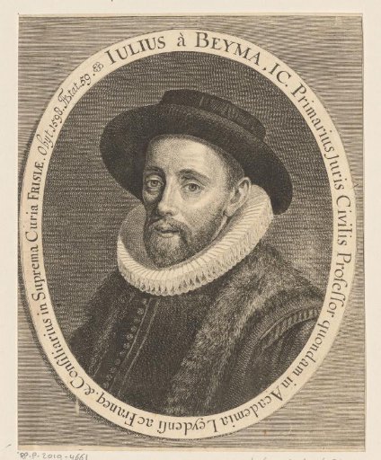 Portret van Julius van Beyma