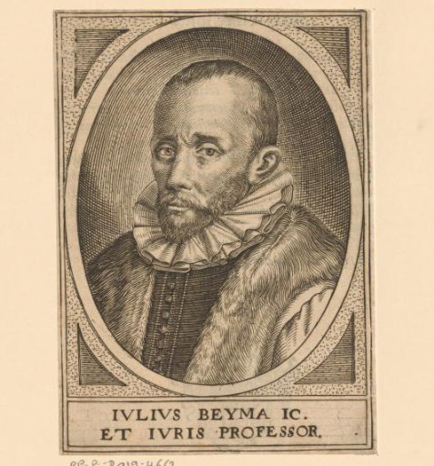 Portret van Julius van Beyma