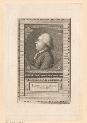 Portrait of Philipp Anton Sigmund von Bibra