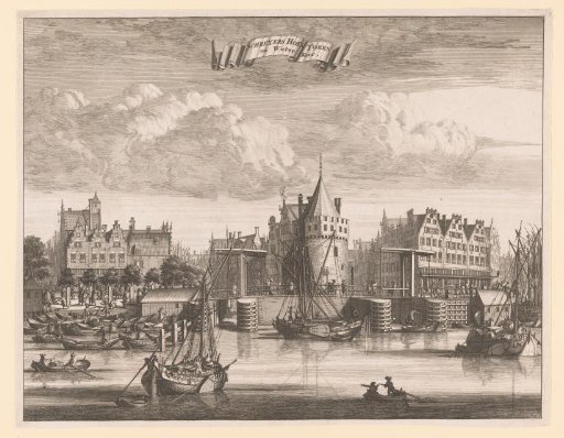 View of the Schreierstoren in Amsterdam