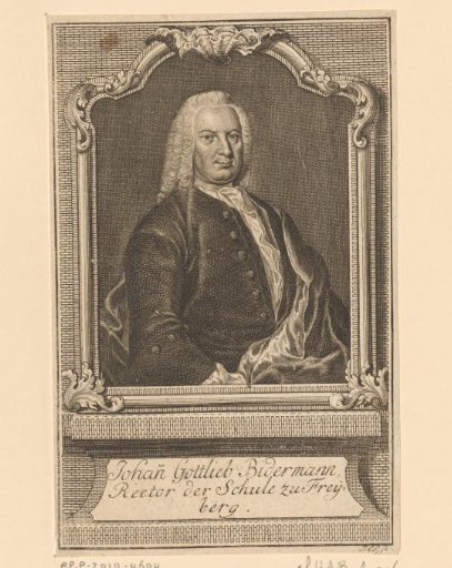 Portrait of Johann Gottlieb Biedermann