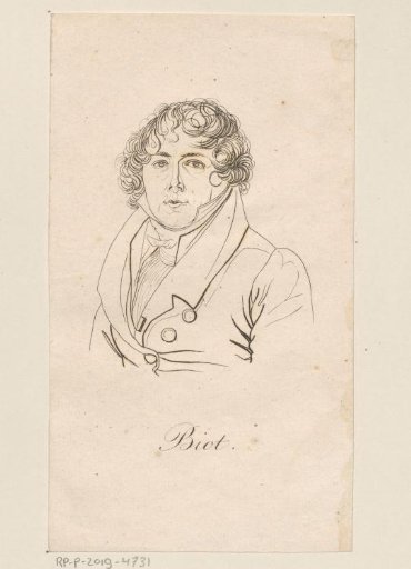 Portrait of Jean-Baptiste Biot