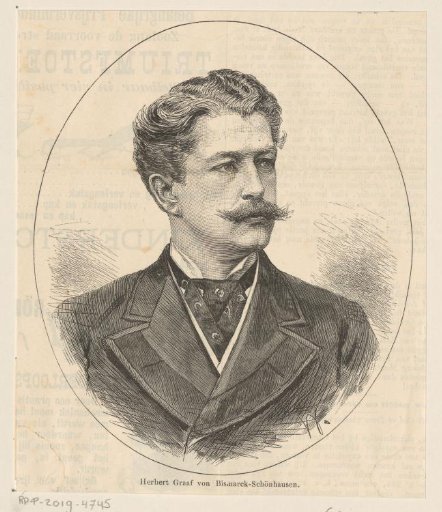 Portrait of Herbert von Bismarck