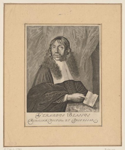 Portrait of Gerardus Blasius
