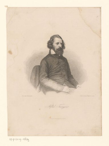 Portrait of Alfred Tennyson