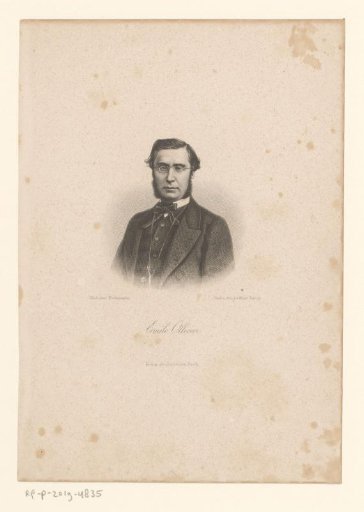 Portrait of Émile Ollivier