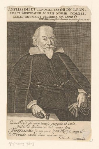 Portrait of Leonhart Wurffbain