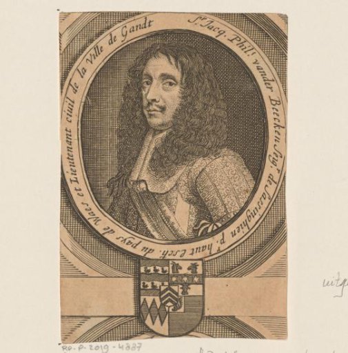 Portrait of Jacques Philippe van der Beecken