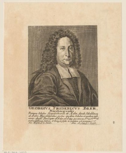 Portrait of Georg Friedrich Beer