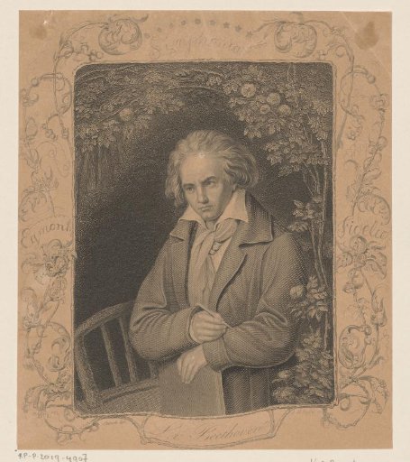 Portrait of Ludwig van Beethoven