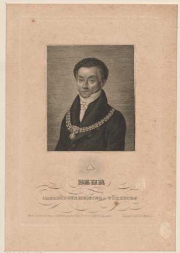Portrait of Michael Wilhelm Joseph Behr