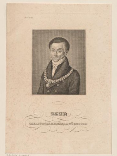 Portrait of Michael Wilhelm Joseph Behr