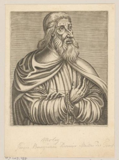 Portrait of Jacques de Molay