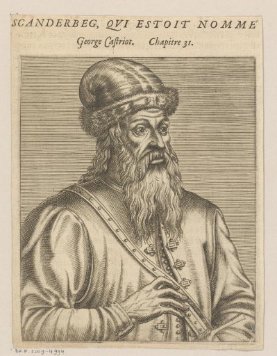Portrait of Skanderbeg