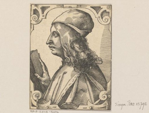 Portrait of Giovanni Pico della Mirandola
