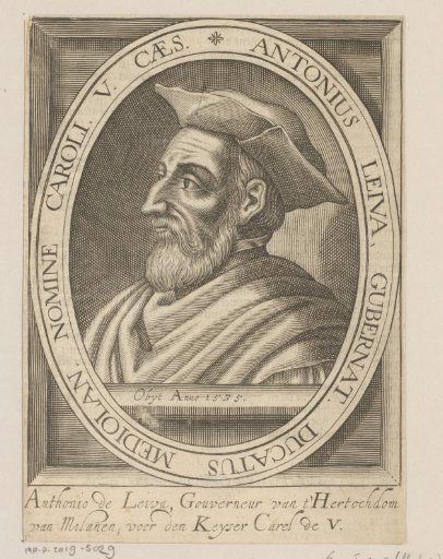 Portrait of Antonius van Leiva