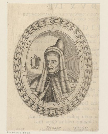 Portrait of Marco Cornaro, Doge of Venice