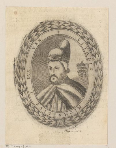 Portrait of Vitale I Michiel, Doge of Venice
