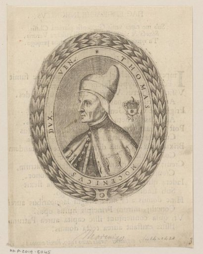 Portrait of Tommaso Mocenigo, Doge of Venice