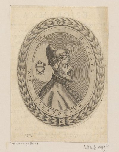 Portrait of Michele Morosini, Doge of Venice