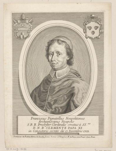 Portrait of Cardinal Francesco Pignatelli