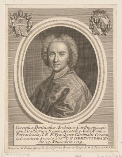 Portrait of Cardinal Cornelio Bentivoglio