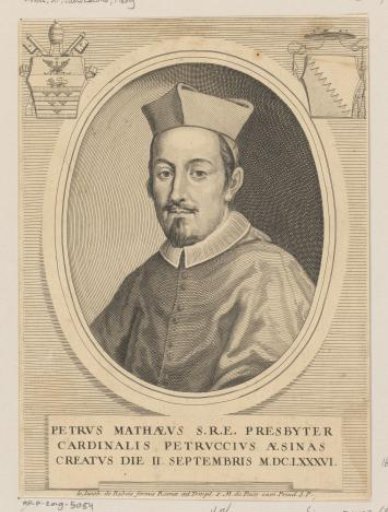Portrait of Cardinal Pier Matteo Petrucci