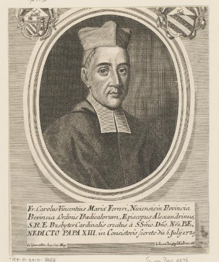 Portrait of Cardinal Carlo Vincenzo Maria Ferrero Thaon