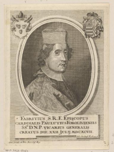 Portrait of Cardinal Fabrizio Paolucci