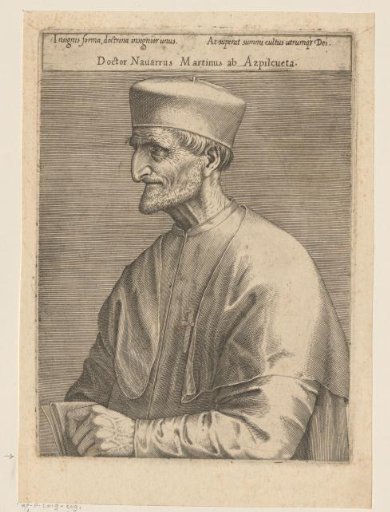 Portrait of Martín de Azpilcueta