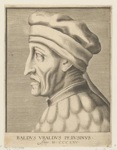 Portrait of Baldus de Ubaldis