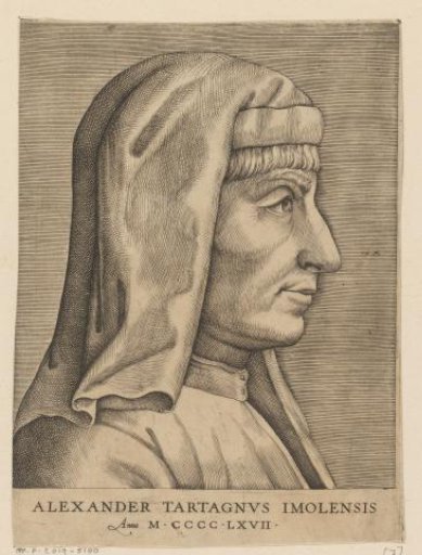 Portrait of Alessandro Tartagni
